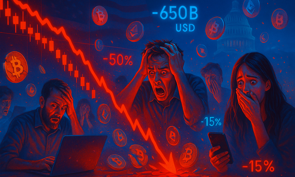 Największa rzeź na rynku kryptowalut. Jak 1,6 miliona traderów straciło 19 mld dol. w kilka godzin