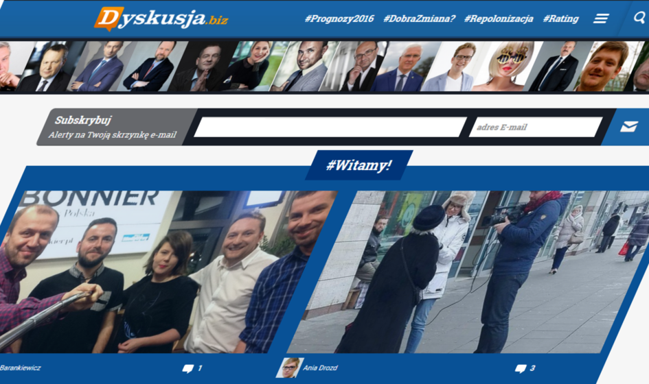 Rusza nowy portal - Dyskusja.biz
