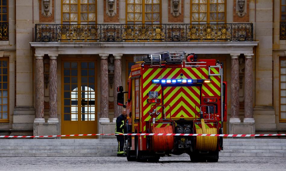 Pożar w Pałacu Wersalskim Tak jak w przypadku Notre Dame przy okazji remontu