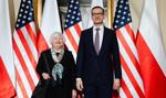 Morawiecki spotkał się z sekretarz skarbu USA. Głównym tematem rozmowy - wojna w Ukrainie