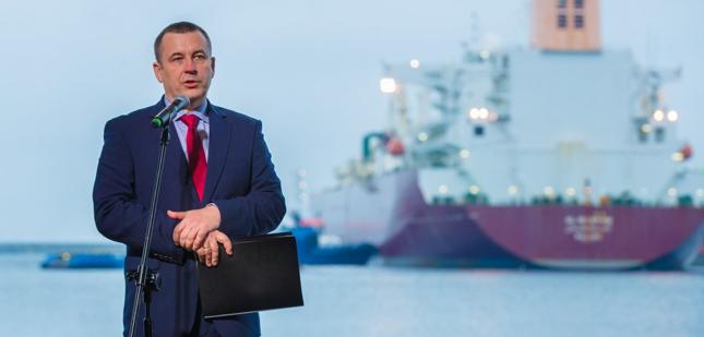 Prezes PGE Henryk Baranowski