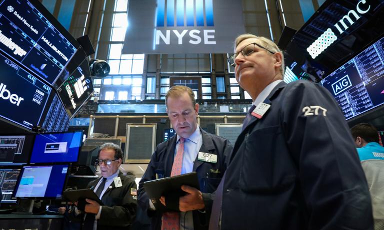 Trwa odbicie na Wall Street. Obligacje flirtują z limitem 5%