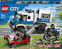 LEGO City, klocki Policyjny Konwój Więzienny, 60276  