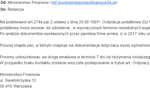 Takie wezwanie z Ministerstwa Finansów to oszustwo