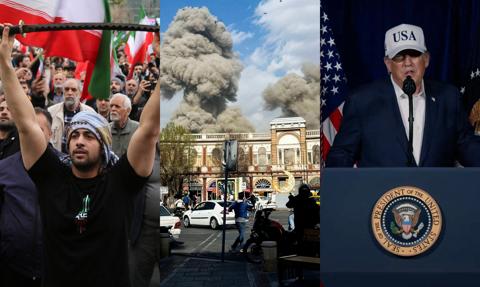 Wojna na Bliskim Wschodzie. USA i Izrael atakują Iran. Teheran odpowiada ogniem