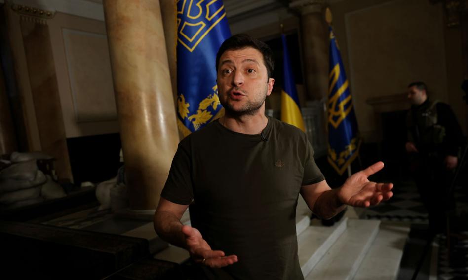 Zełenski: Rozmowy muszą się zacząć od wstrzymania ognia