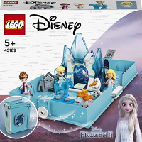 LEGO, Disney Princess, Książka z przygodami Elsy i Nokka, 43189  