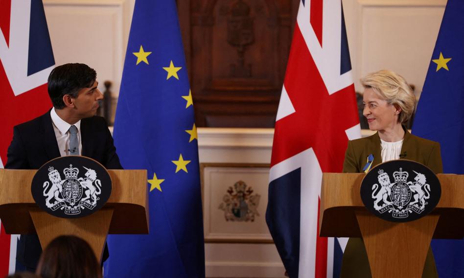 Wielka Brytania i UE porozumiały się w sprawie zmian w protokole północnoirlandzkim