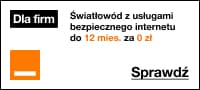 Światłowód z usługami bezpiecznego internetu