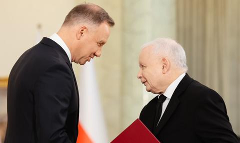 Duda liderem rankingu zaufania. Kaczyński - rankingu nieufności
