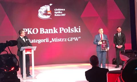 PKO BP Mistrzem GPW 2017