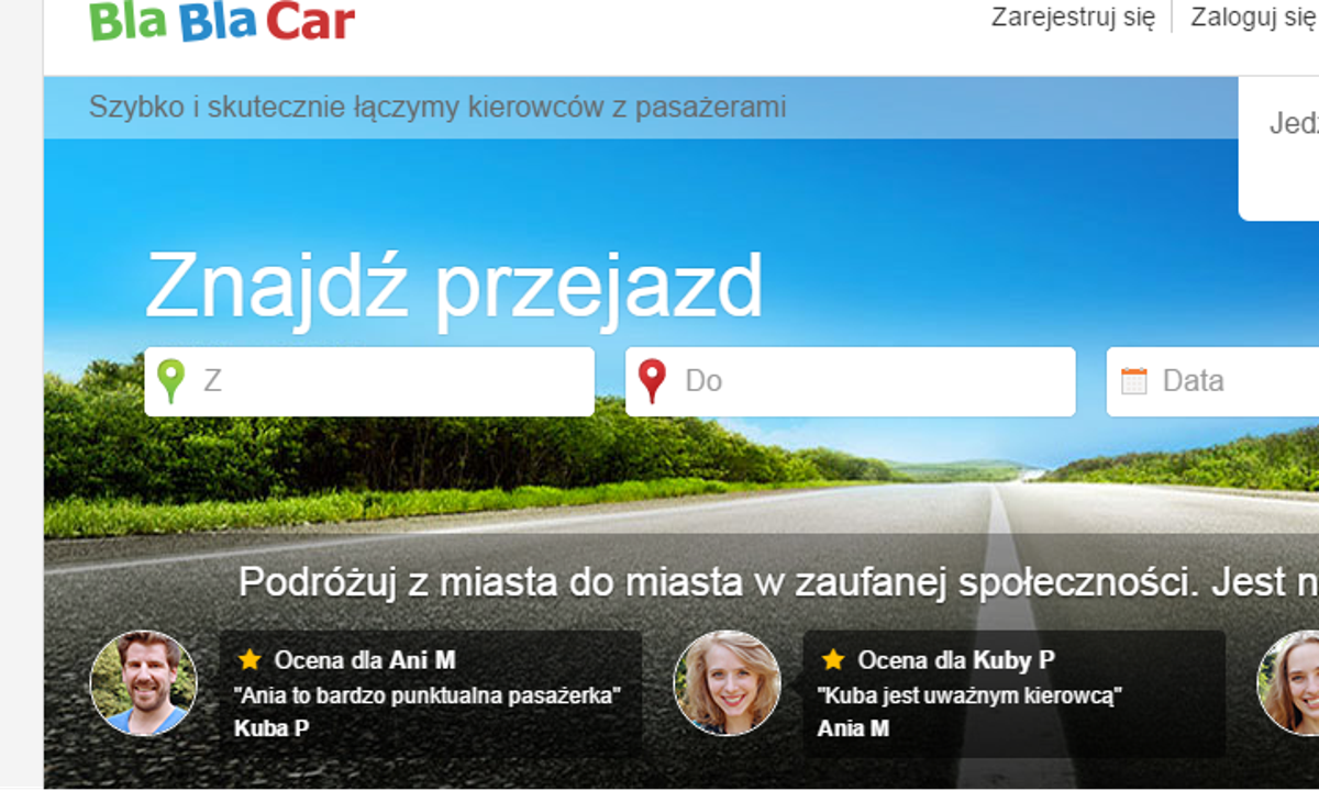 BlaBlaCar przejmuje Carpooling.com - Bankier.pl