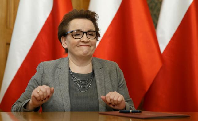 Minister edukacji Anna Zalewska