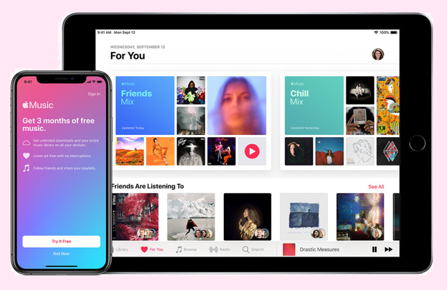 Apple Music jest dostępna na każdym systemie