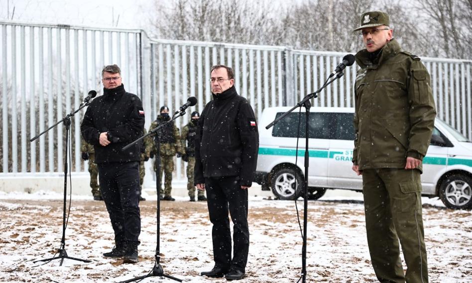 Otwarto pierwszy odcinek zapory elektronicznej na granicy z Białorusią