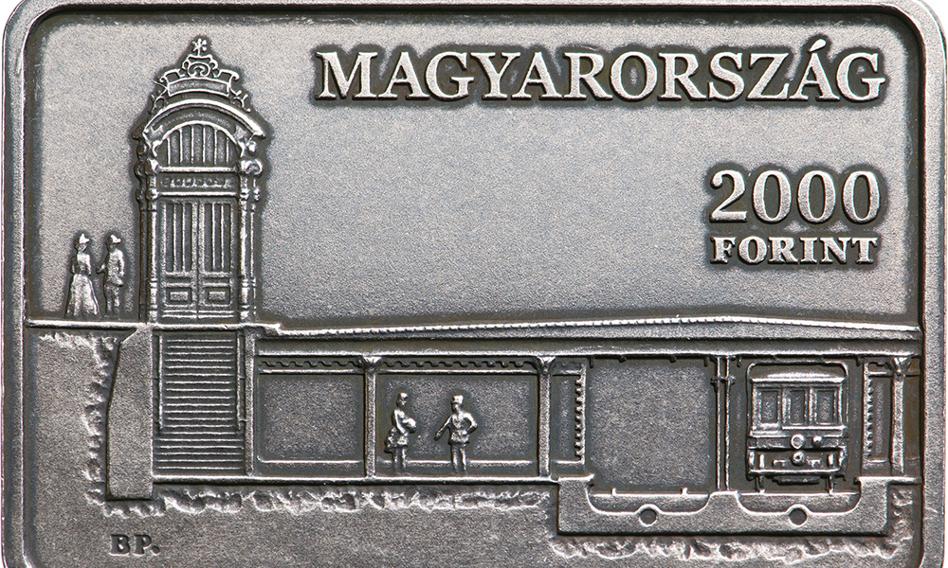 Węgierski bank centralny wydał monetę z okazji rocznicy uruchomienia najstarszej w Europie linii metra