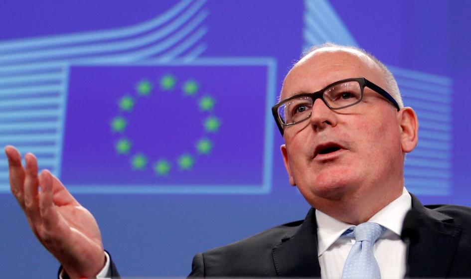 Timmermans: Z powodu referendum Danii nie będzie w Europolu