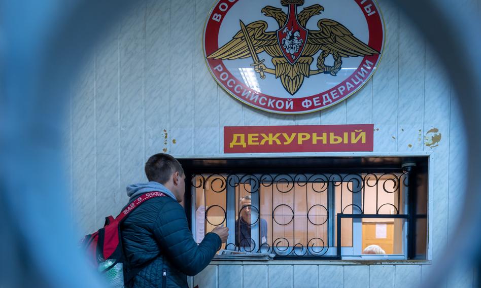 Rosjanie w wieku poborowym są zatrzymywani przed granicą z Białorusią