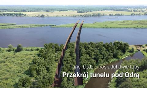 Jest zgoda na drążenie tunelu pod Odrą. To jeden z odcinków Zachodniej Obwodnicy Szczecina