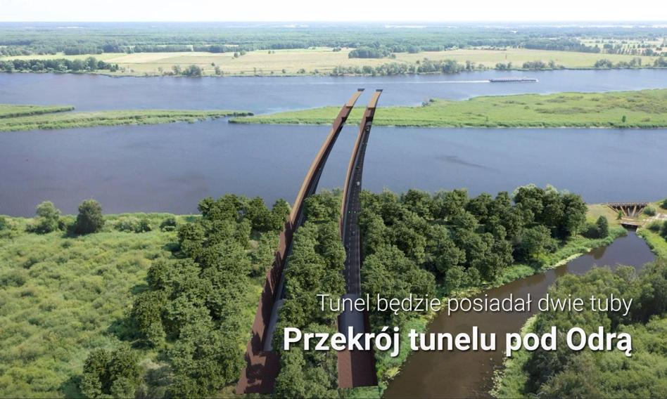 Tunel pod Odrą w Szczecinie dostał zielone światło — koszt to 8 mld zł