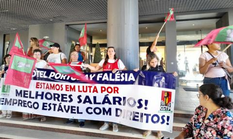 Budżetówka w Portugalii protestuje. Pracownicy żądają podwyżek płac