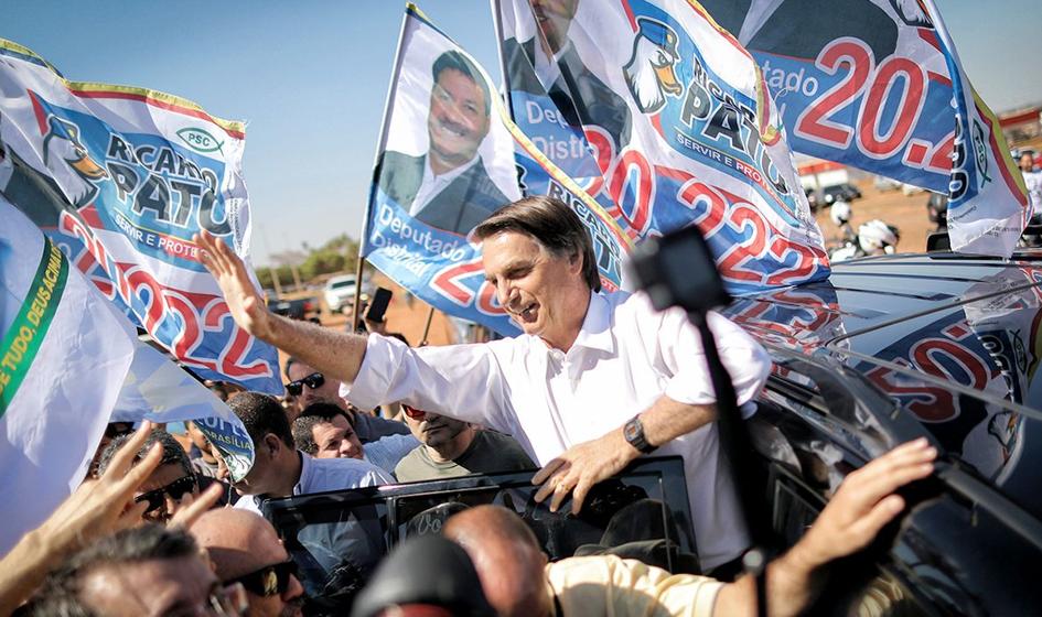 Bolsonaro z poparciem tłumów. Manifestacje poparcia dla byłego prezydenta Brazylii