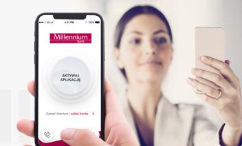 Nowy proces otwierania konta na „selfie” w Banku Millennium