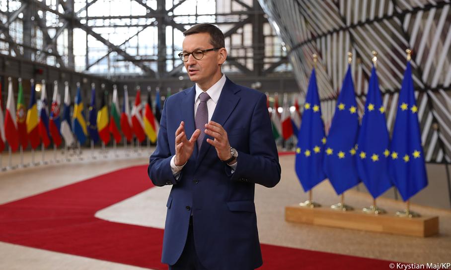 Premier Morawiecki: Nie ma żadnego ryzyka polexitu