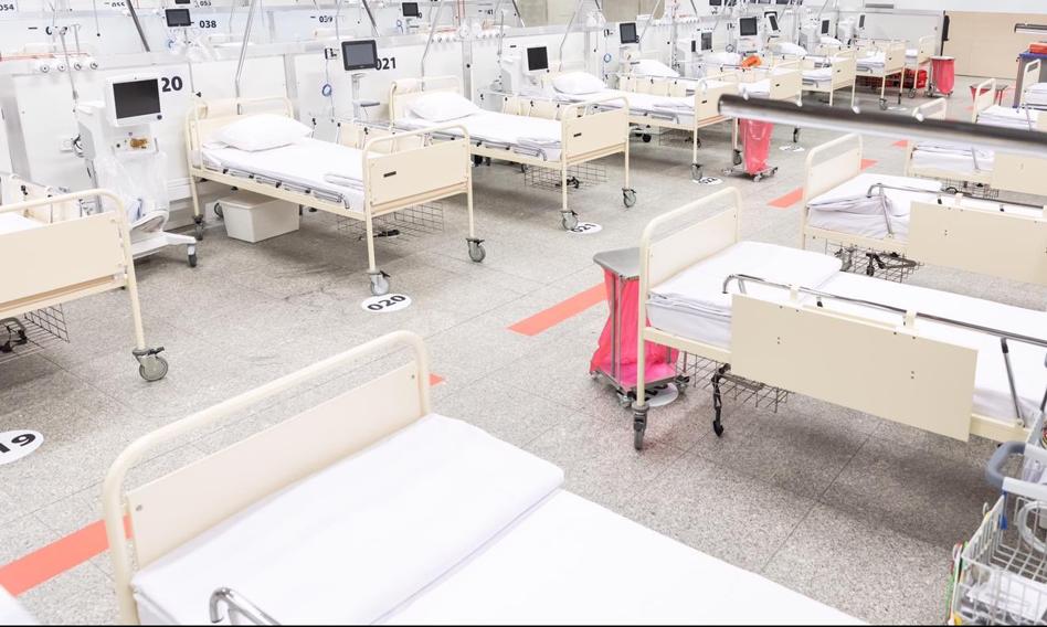Szpital tymczasowy w Katowicach będzie gotowy w przyszłym tygodniu