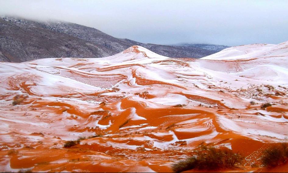 Śnieg na Saharze – po raz pierwszy od 37 lat