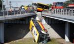 Kontrola w firmie, której autobus spadł z trasy S8, potrwa co najmniej do końca lipca