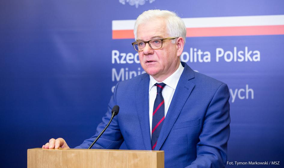 Czaputowicz: Niemcy pozostają największym partnerem handlowym Polski