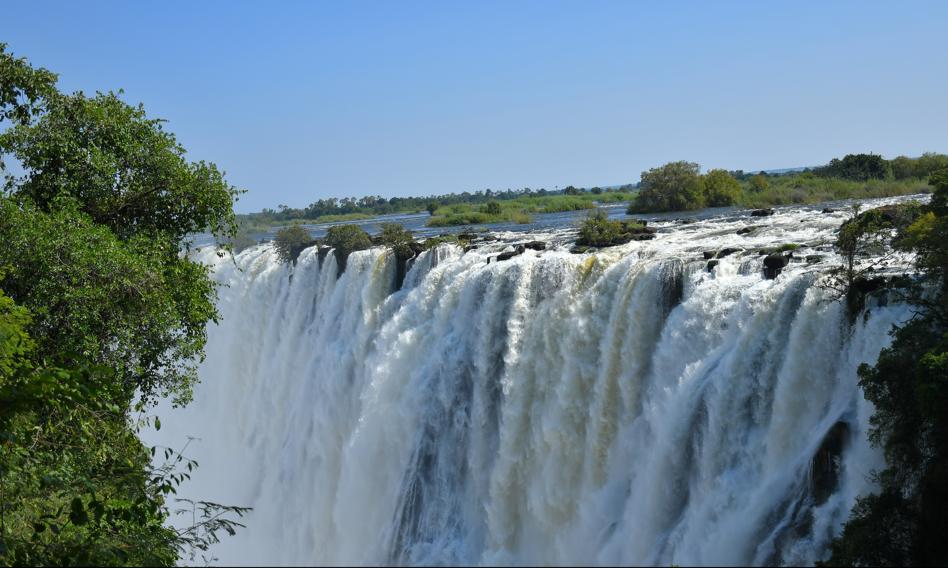 Wodospady Wiktorii wysychają. Zambię dotknęła susza niespotykana od lat