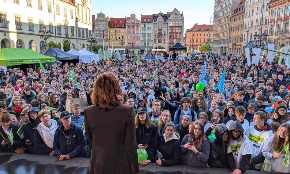 Biejat we Wrocławiu. Tematami Ukraina, energetyka i ochrona zdrowia