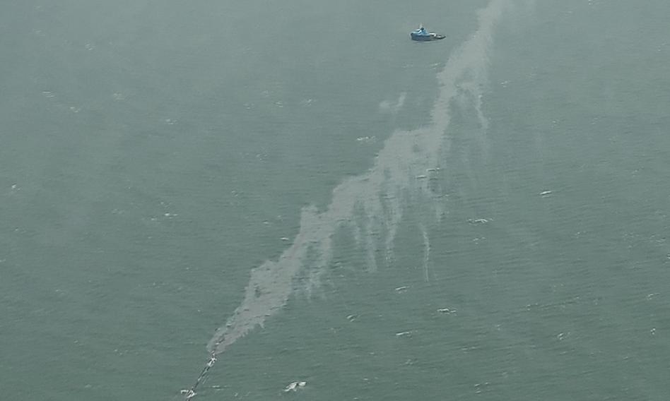 Wyciek ropy do Bałtyku z instalacji Orlenu