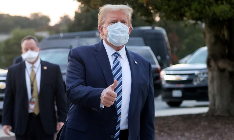 Donald Trump wypisany ze szpitala. "Nie bójcie się koronawirusa"