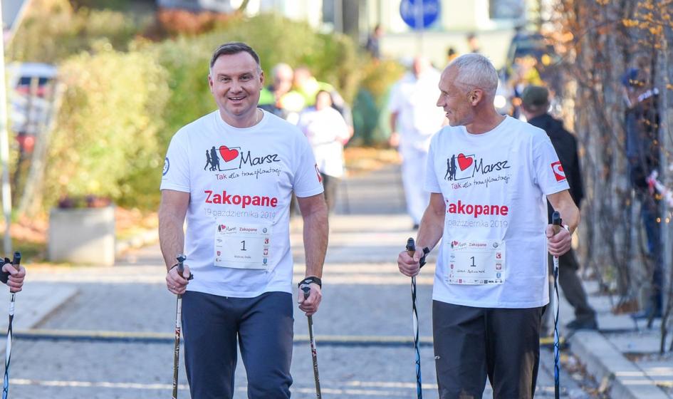 Koszulka prezydenta Dudy przekazana na WOŚP wylicytowana za 200 tys. zł