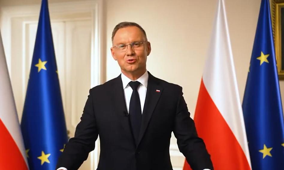 Orędzie Andrzeja Dudy. "Decyzje PE dotykają każdego z nas, dlatego te wybory są tak istotne"