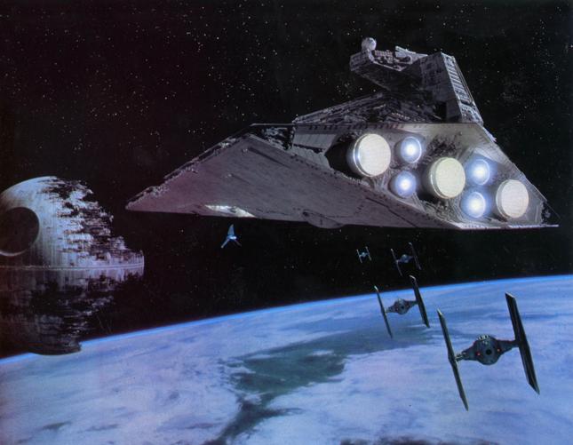 Kadr z filmu "Gwiezdne Wojny: Część VI - Powrót Jedi"