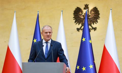Tusk: Polacy są dziś całym sercem z walczącym narodem ukraińskim