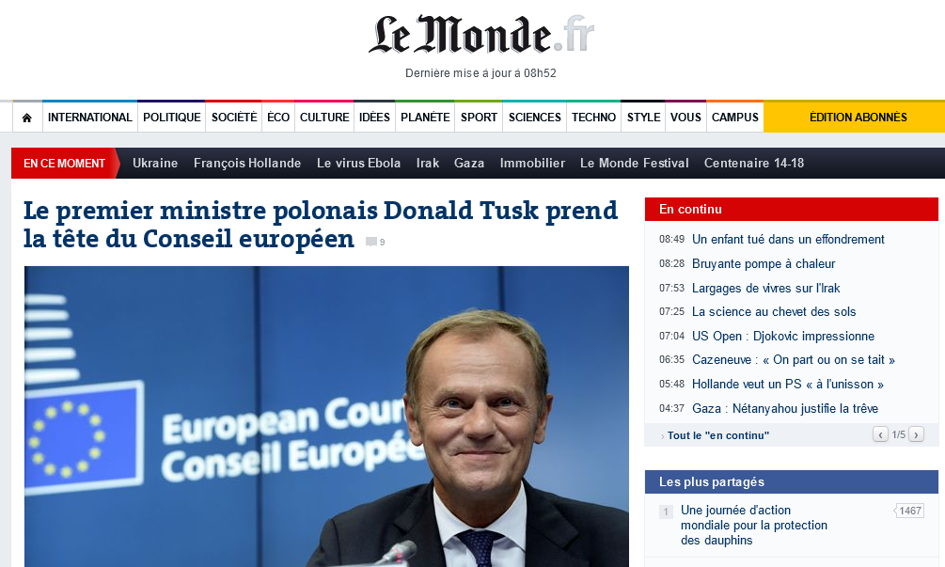Zagraniczne media komentują wygraną Donalda Tuska