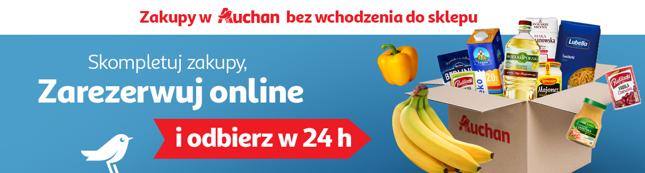 Nowa usługa w Auchan - zamów zakupy online