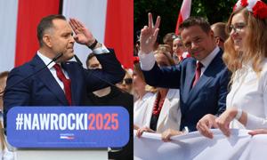 "Reklamacji nie będzie" kontra "Polska chce zmian". Marsze Trzaskowskiego i Nawrockiego