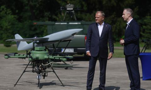 Priorytet mają projekty krajowe. Tomczyk w USA o systemie antydronowym