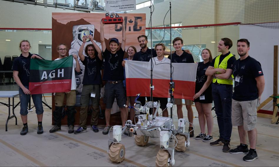 Studenci AGH wygrali zawody łazików marsjańskich European Rover Challenge