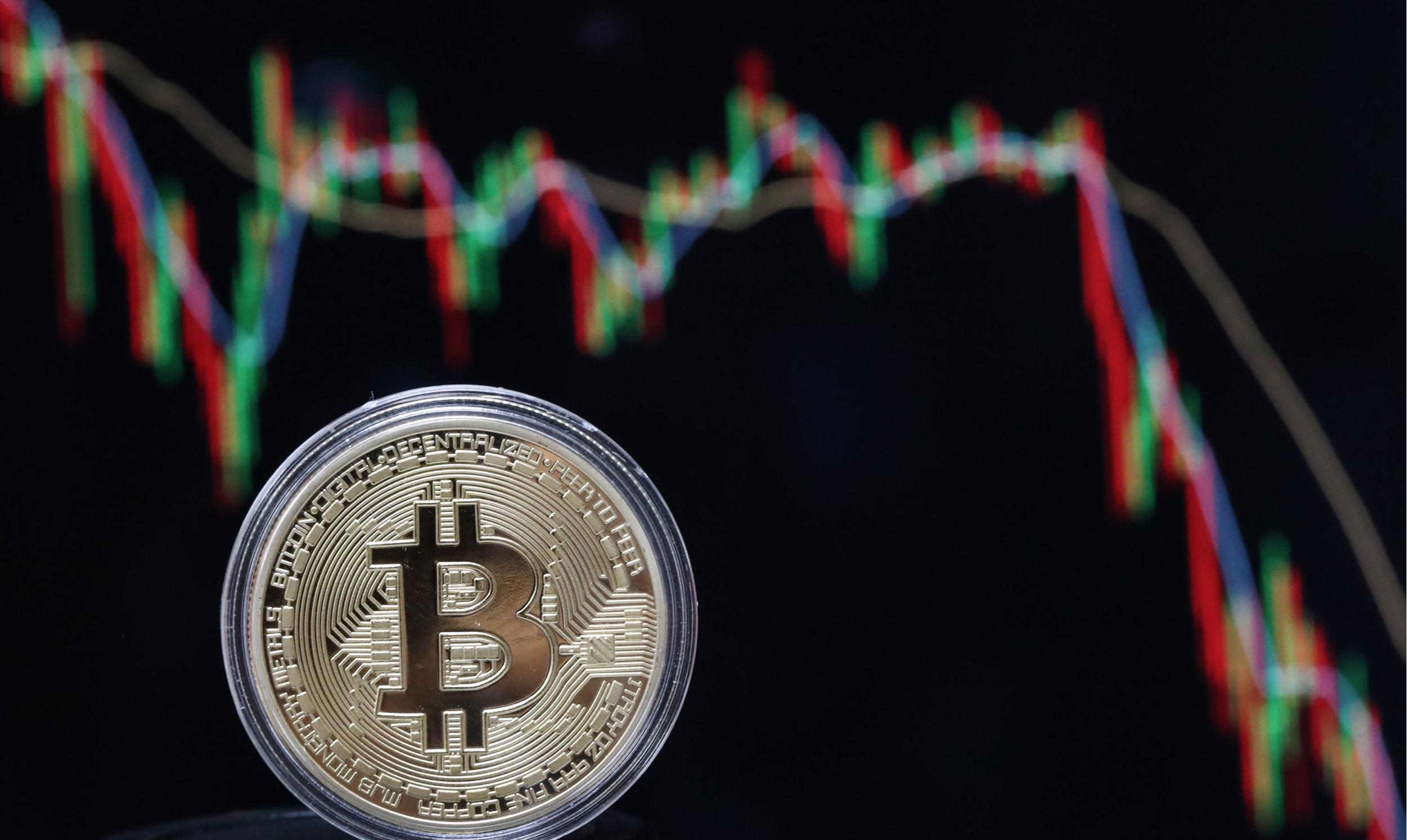 Bitcoin w dół - 20 proc. w dwa dni. Kilka kiepskich wiadomości - Bankier.pl