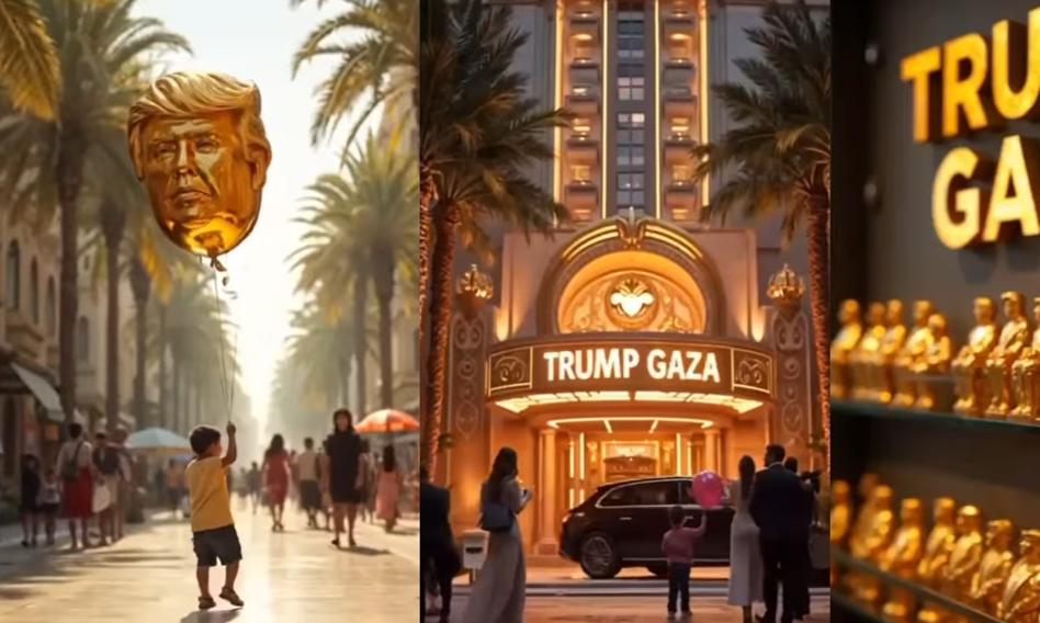 "Trump Gaza". Prezydent USA szokuje nowym nagraniem