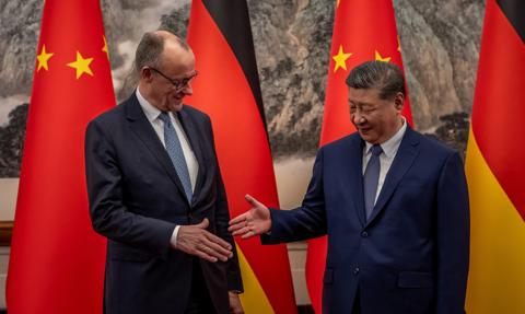 Obwoźny sprzedawca Niemiec. Merz w Chinach unika tematów politycznych i pouczania