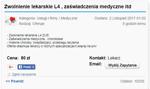 Kolekcjonerskie „L4”. Handel lewymi zwolnieniami kwitnie w sieci