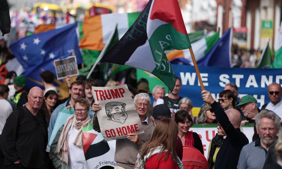 Zaskakująca deklaracja w Dublinie. Trump chce zjednoczenia Irlandii